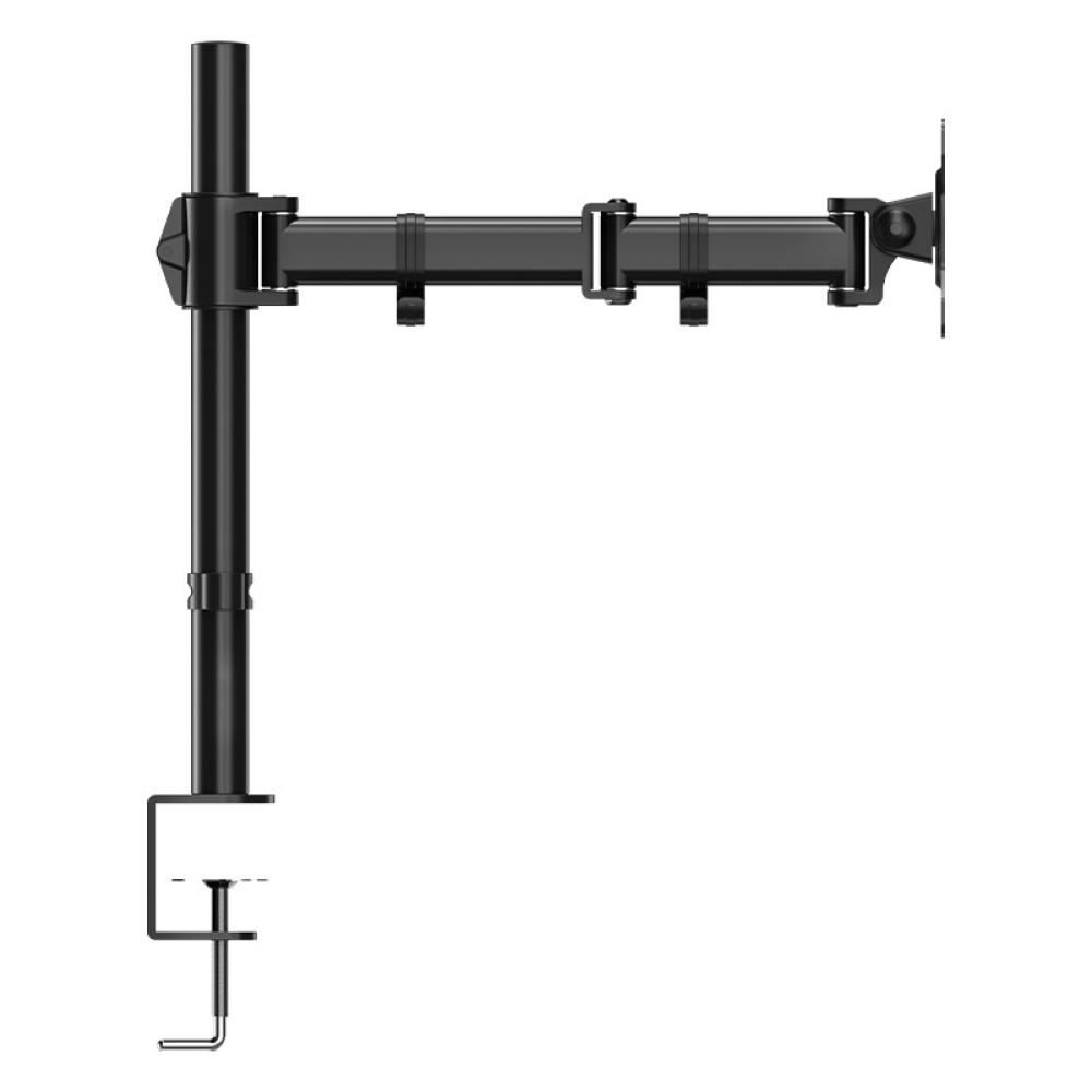 NOX - NXLITESNGLSTAND soporte para monitor 68,6 cm (27") Abrazadera Negro