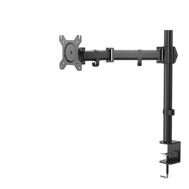 NOX - NXLITESNGLSTAND soporte para monitor 68,6 cm (27") Abrazadera Negro