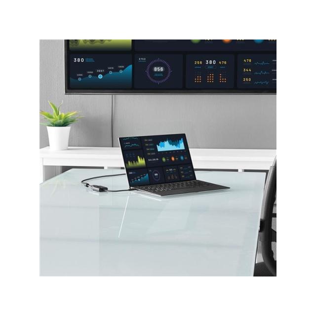 StarTech.com - Adaptador USB C a VGA - Negro - 1080p - Convertidor de Vídeo para su MacBook Pro - Dongle de Pantalla USB Tipo C