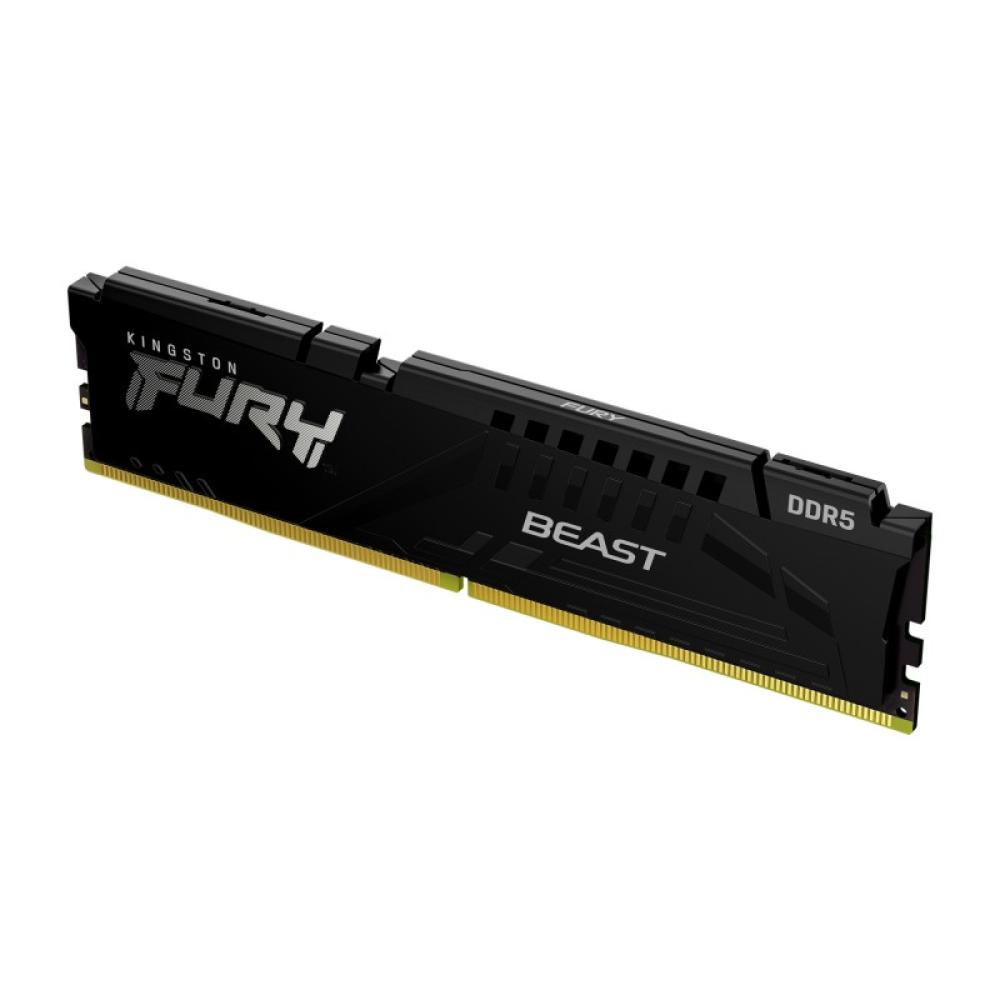 Kingston Technology - FURY Beast 8GB 5200MT/s DDR5 CL40 DIMM Black