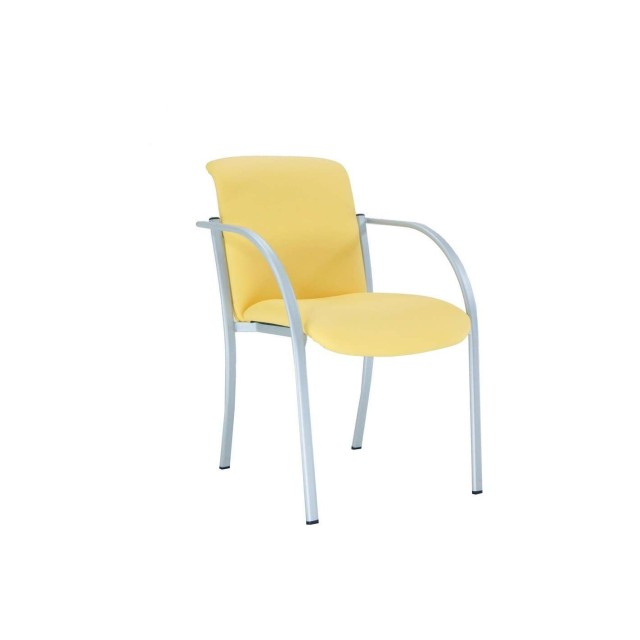 Silla Gus Tubo Negro o Gris