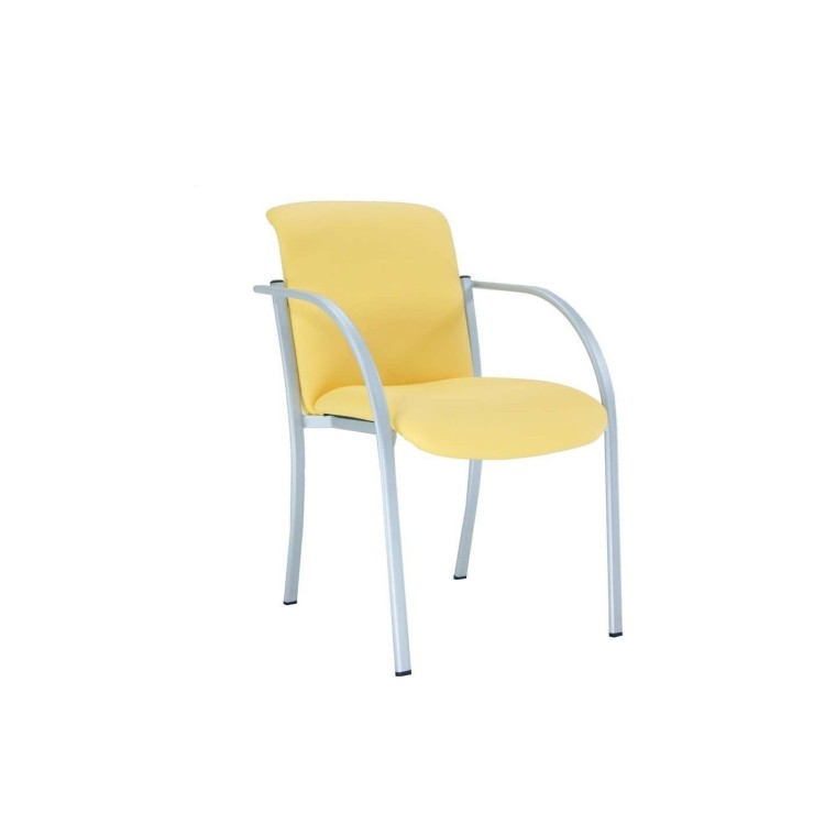 Silla Gus Tubo Negro o Gris