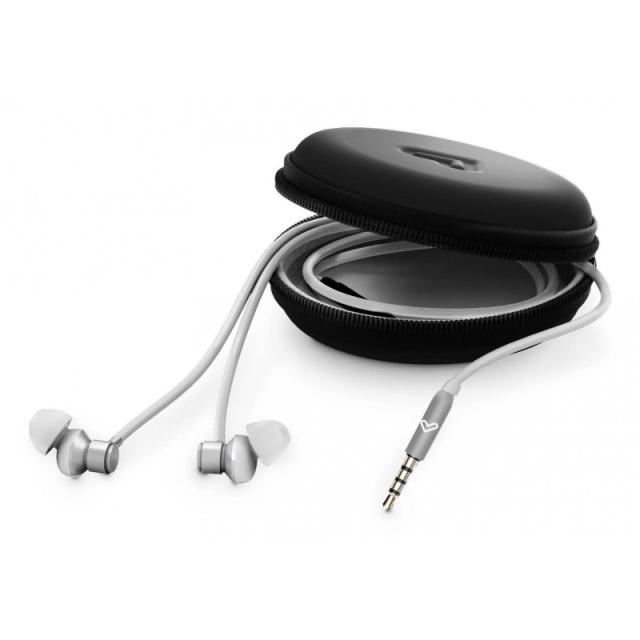 Energy Sistem - Metallized Auriculares Alámbrico Dentro de oído Llamadas/Música Plata, Blanco
