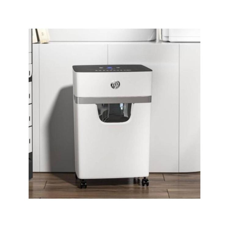 HP - OneShred 10MC triturador de papel Microcorte 65 dB 22 cm Blanco