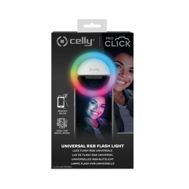 Celly - CLICKLIGHTRGBWH lámpara para paneles LED Alrededor
