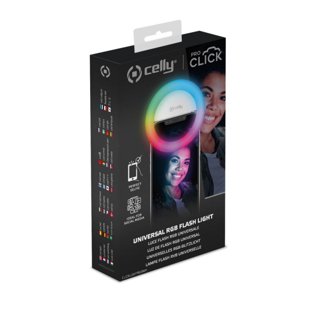Celly - CLICKLIGHTRGBWH lámpara para paneles LED Alrededor