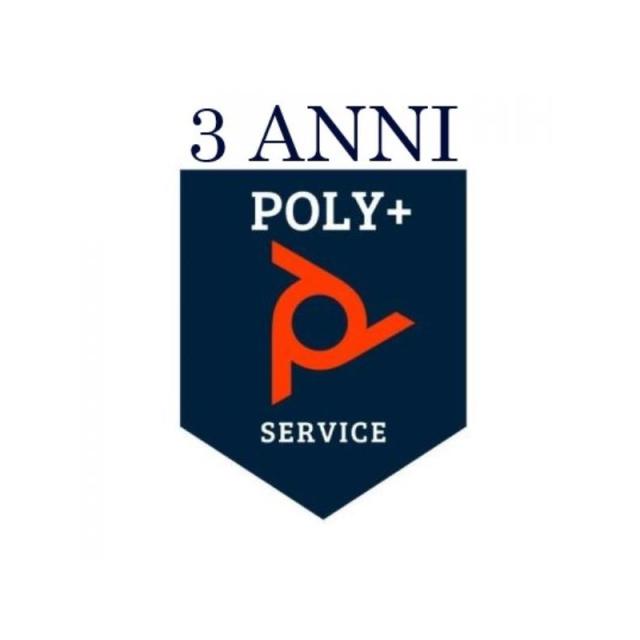 HP - 3Y POLY+ STUDIO USB SERVICE