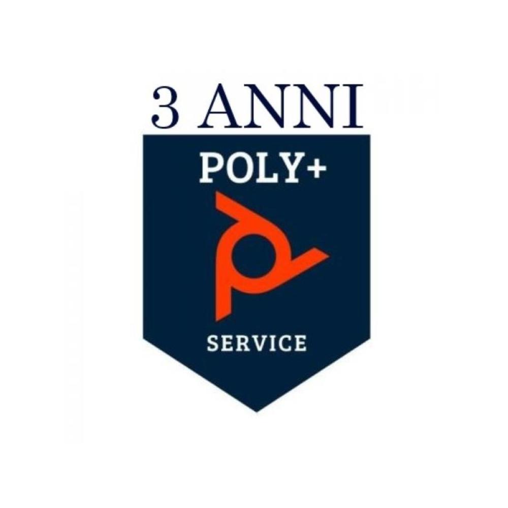 HP - 3Y POLY+ STUDIO R30 SVC