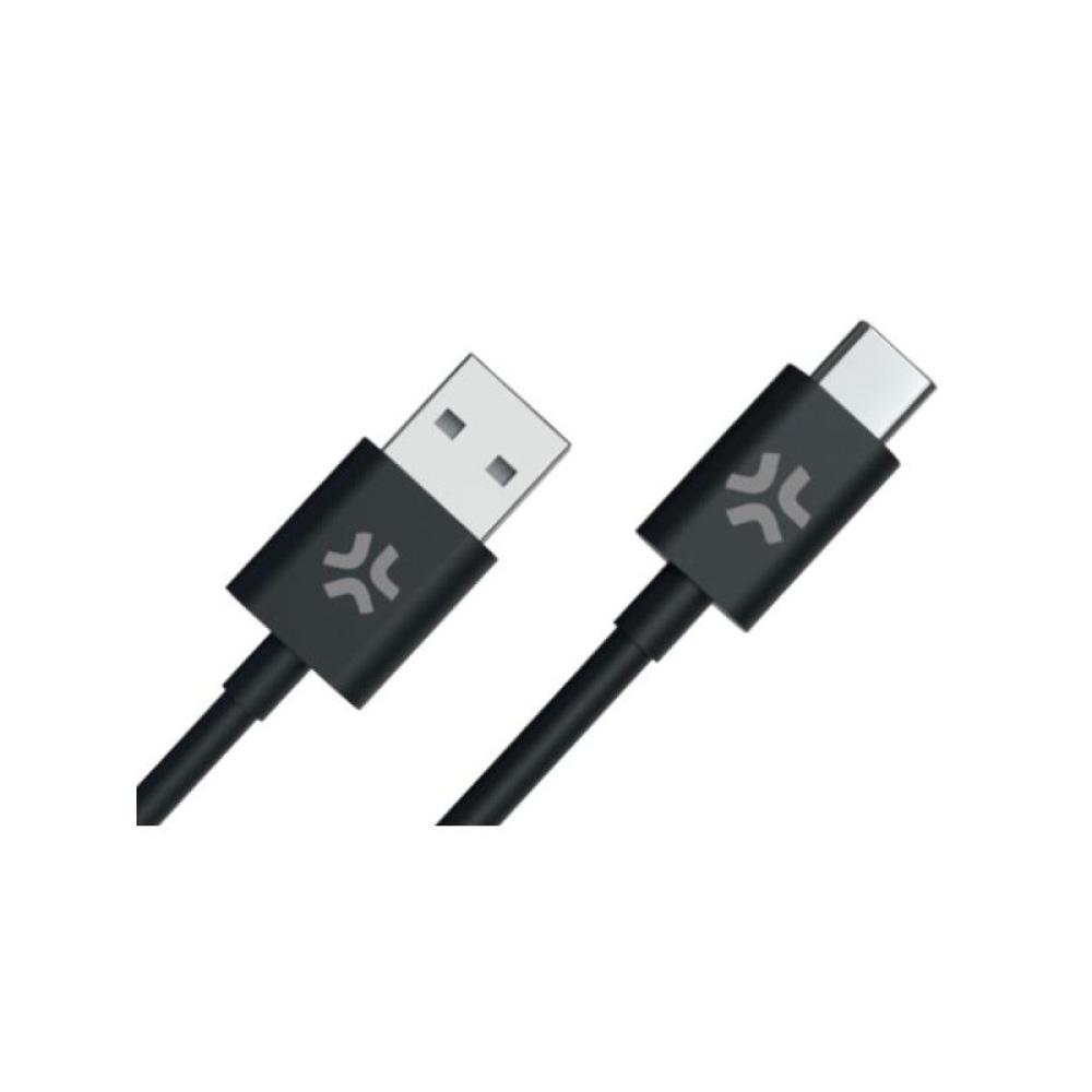 Celly - CABLE USB-USBC 2M BK 12W - CAJA OEM