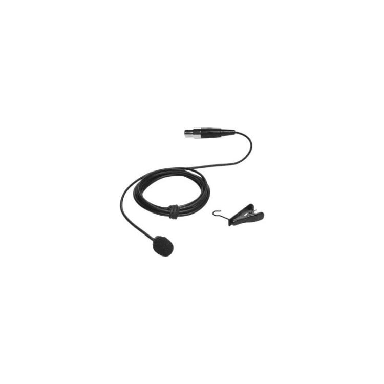 ClearOne - CLEARONE LAVALIER, CARDIOID, BLACK COLOR MICROPHONE FOR WIRELESS BELTPACK TRANSMITTER (910-6004-040)