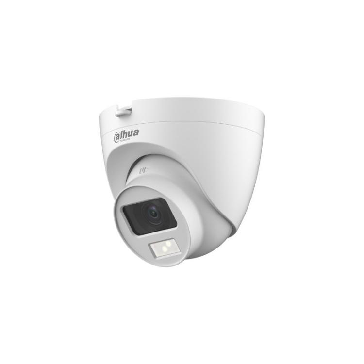 Imou - (DH-HAC-HDW1500CLQP-IL-A-0280B-S2) DAHUA CÁMARA HÍBRIDA TURRET LITE SMART DUAL LIGHT 5MP IR 20M CON AUDIO 2.8MM