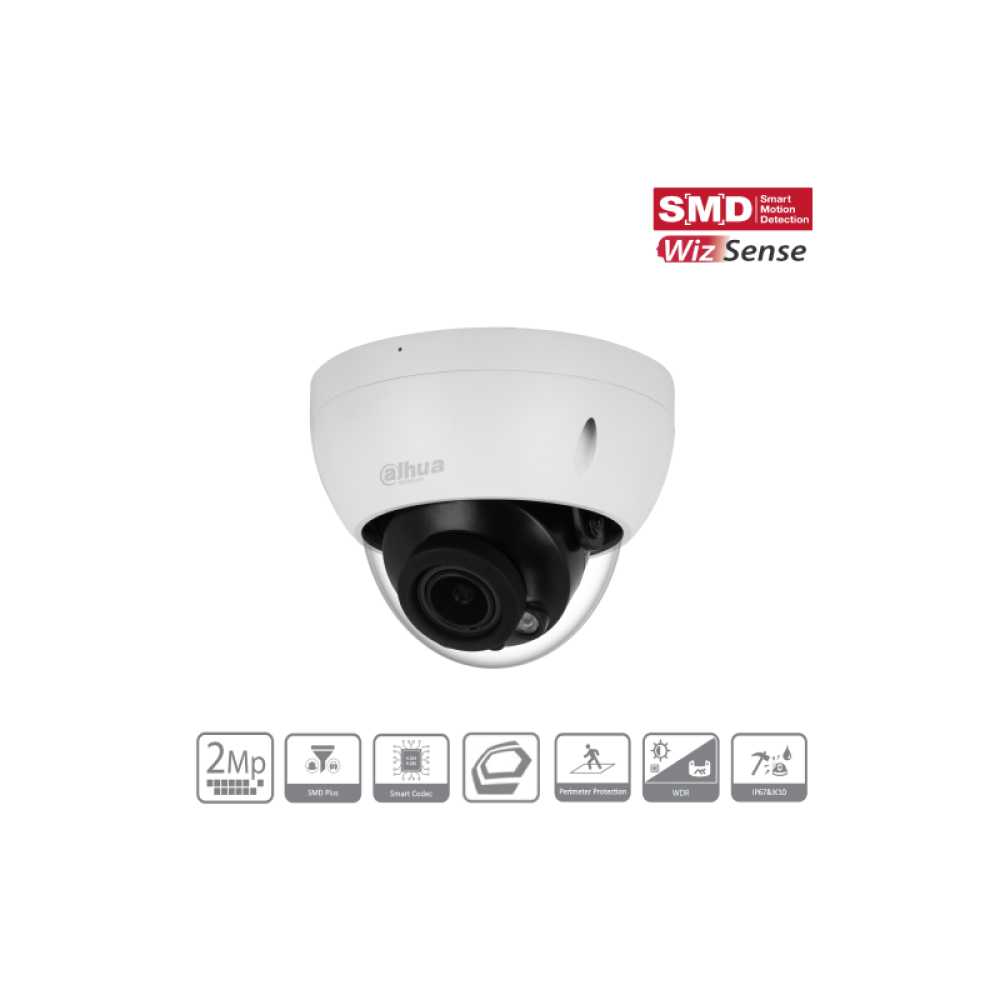 Imou - (DH-IPC-HDBW2241RP-ZS-27135) DAHUA CÁMARA IP MINIDOMOSERIE 2 2MP VARIFOCAL 2.7-13.5MM