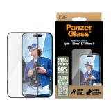 PanzerGlass - Screen Protector iPhone 16 / 15 / Ultra-Wide Fit Protector de pantalla Apple 1 pieza(s)