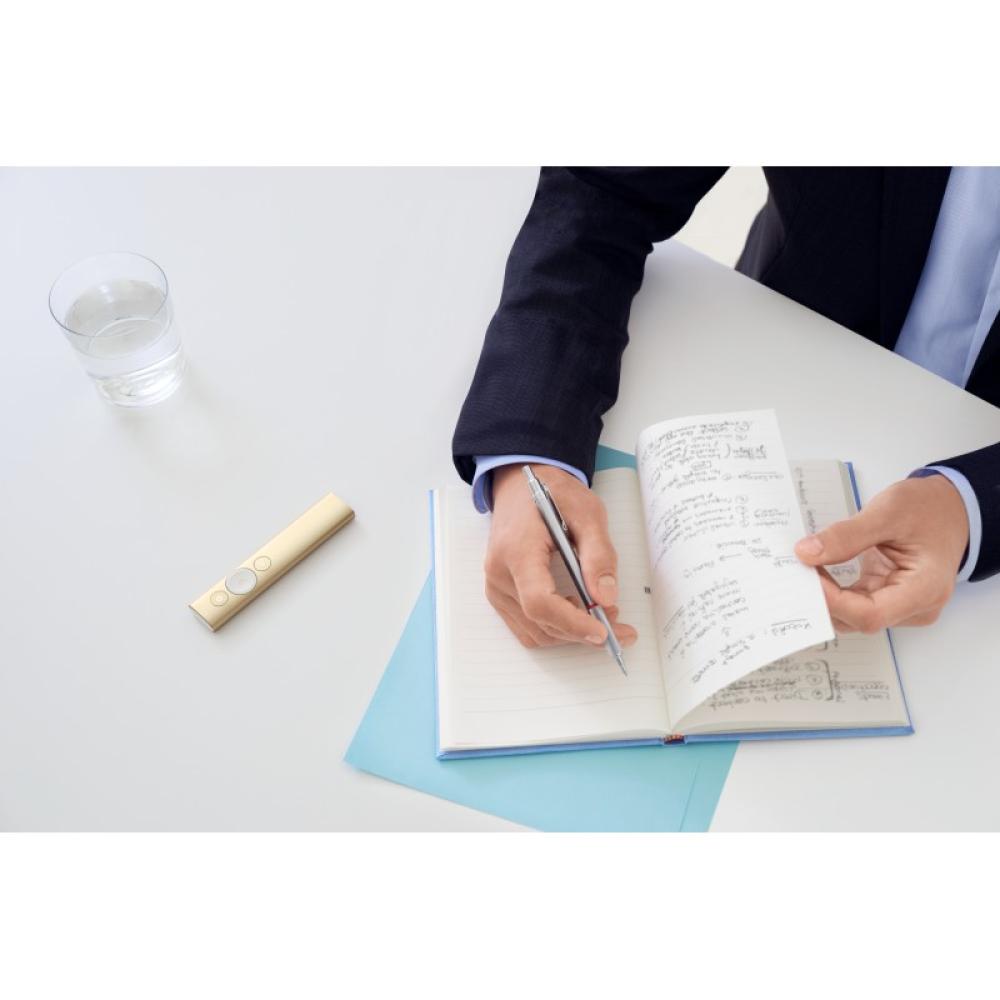 Logitech - 910-004862 apuntador inalámbricos Bluetooth/RF Oro