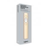 Logitech - 910-004862 apuntador inalámbricos Bluetooth/RF Oro