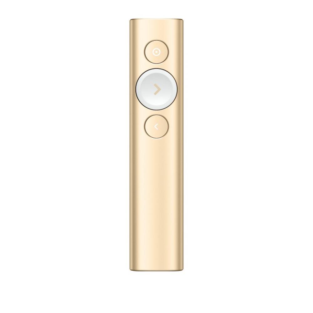Logitech - 910-004862 apuntador inalámbricos Bluetooth/RF Oro