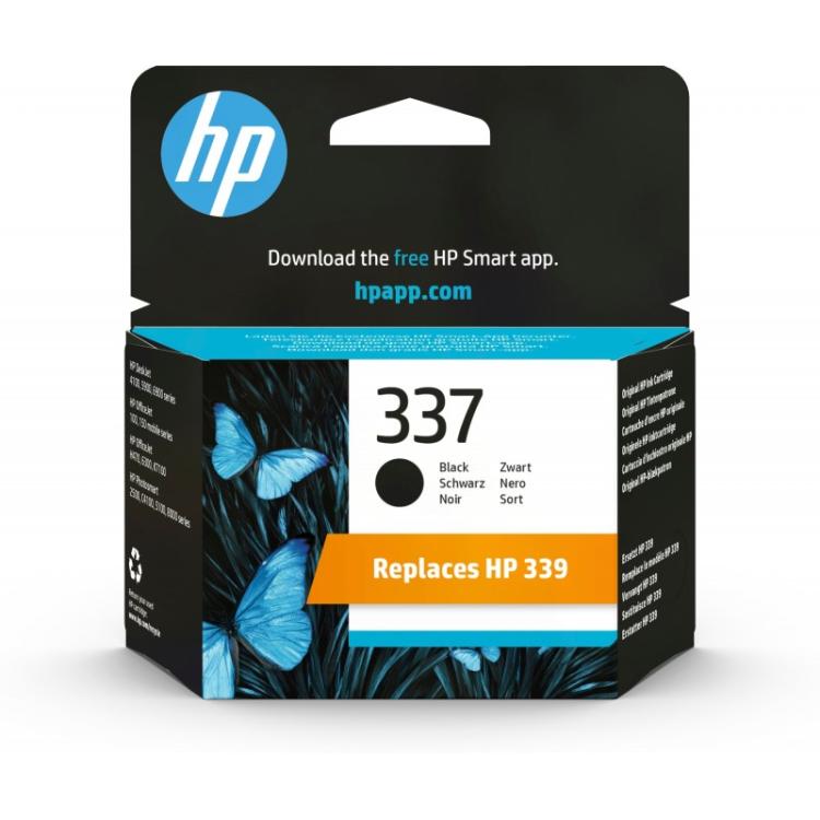 HP - Cartucho de tinta original 337 negro
