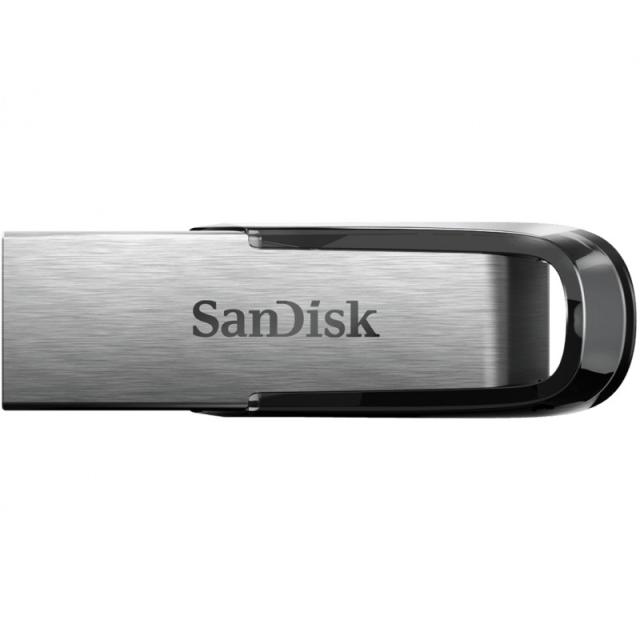 SanDisk - Ultra Flair unidad flash USB 32 GB USB tipo A 3.2 Gen 1 (3.1 Gen 1) Negro, Acero inoxidable