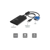 StarTech.com - Adaptador Crash Cart USB con Transferencia de Ficheros y Captura de Vídeo