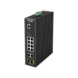 D-Link - DIS-200G-12PS switch Gestionado L2 Gigabit Ethernet (10/100/1000) Energía sobre Ethernet (PoE) Negro