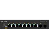 NETGEAR - GSM4210PX-100EUS switch Gestionado L2/L3 Gigabit Ethernet (10/100/1000) Energía sobre Ethernet (PoE) Negro