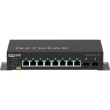 NETGEAR - GSM4210PX-100EUS switch Gestionado L2/L3 Gigabit Ethernet (10/100/1000) Energía sobre Ethernet (PoE) Negro
