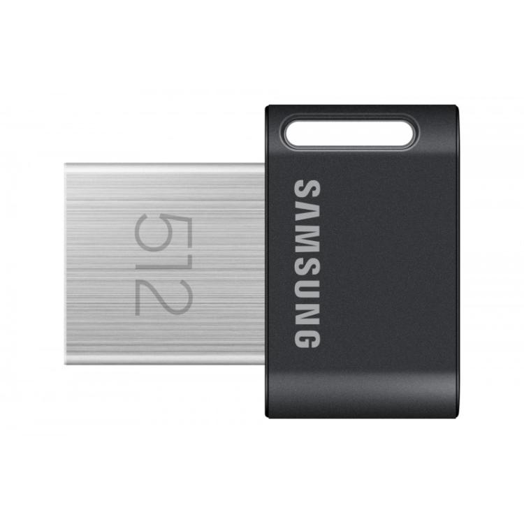 Samsung - MUF-512AB unidad flash USB 512 GB USB tipo A 3.2 Gen 1 (3.1 Gen 1) Negro, Acero inoxidable