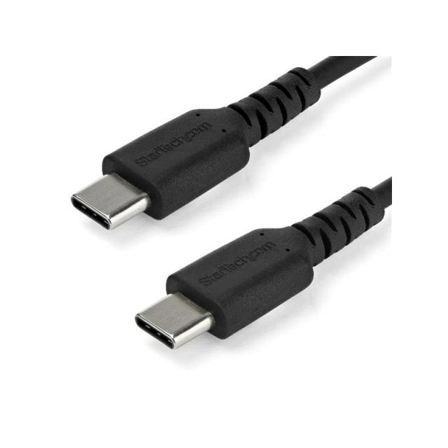 StarTech.com - Cable de 1m de Carga USB C - de Carga Rápida y Sincronización USB 2.0 Tipo C a USB C para Portátiles - RUSB2CC1MB