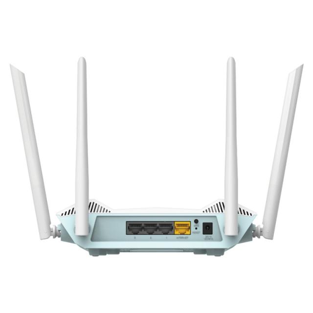 D-Link - R15 router inalámbrico Gigabit Ethernet Doble banda (2,4 GHz / 5 GHz) Blanco