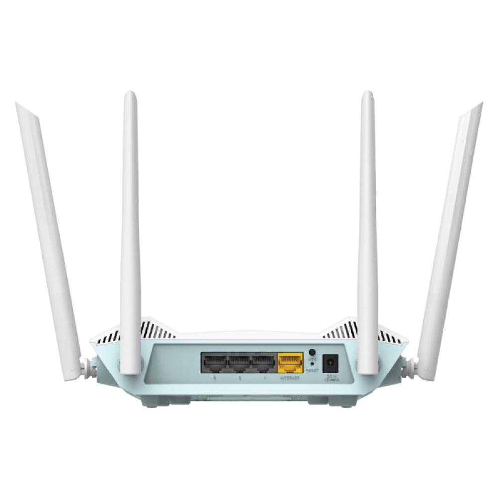 D-Link - R15 router inalámbrico Gigabit Ethernet Doble banda (2,4 GHz / 5 GHz) Blanco