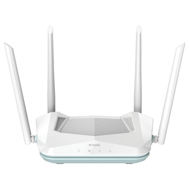 D-Link - R15 router inalámbrico Gigabit Ethernet Doble banda (2,4 GHz / 5 GHz) Blanco