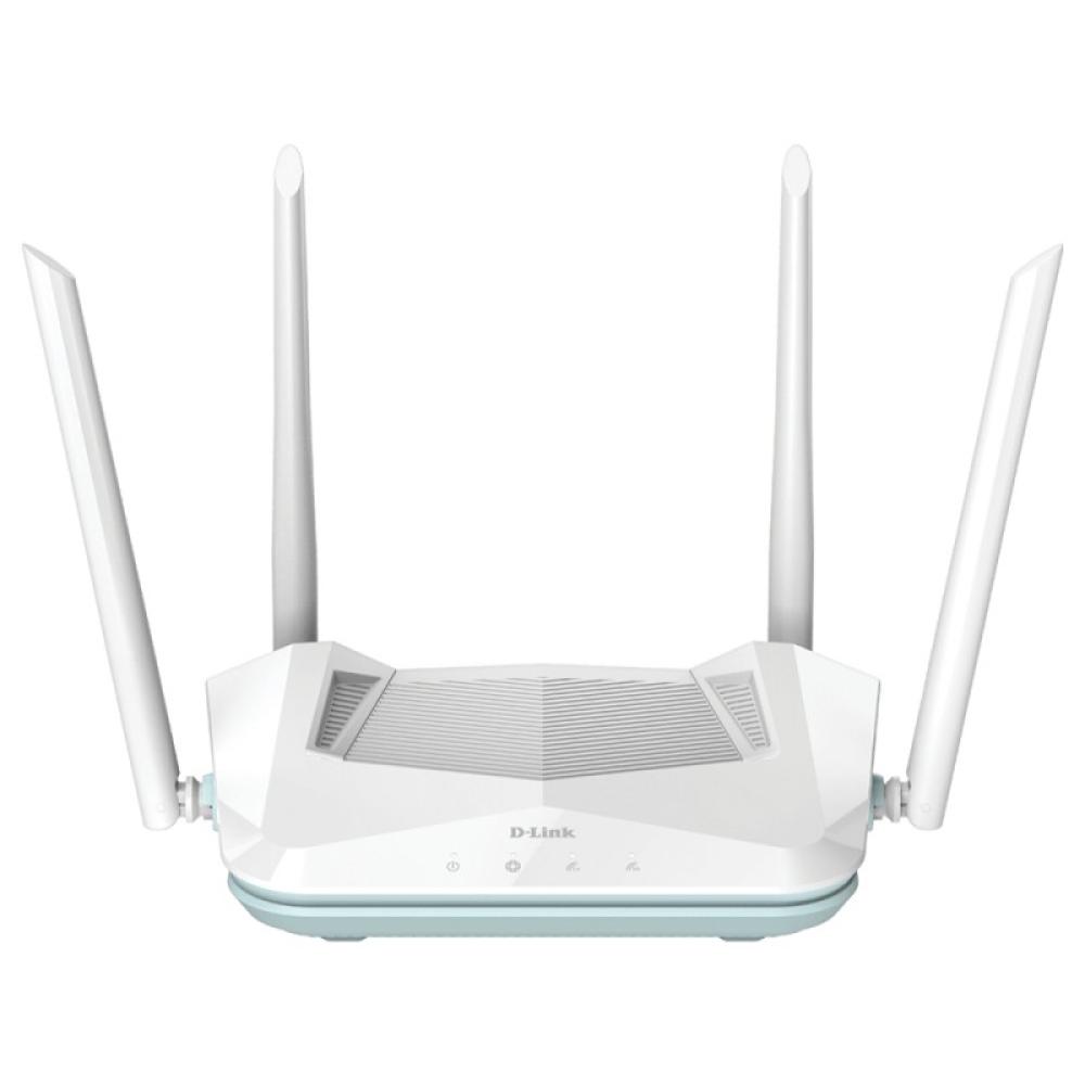 D-Link - R15 router inalámbrico Gigabit Ethernet Doble banda (2,4 GHz / 5 GHz) Blanco