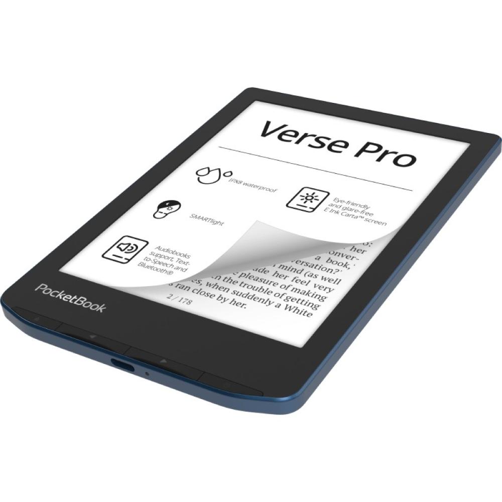 PocketBook - Verse Pro lectore de e-book Pantalla táctil 16 GB Wifi Negro, Azul