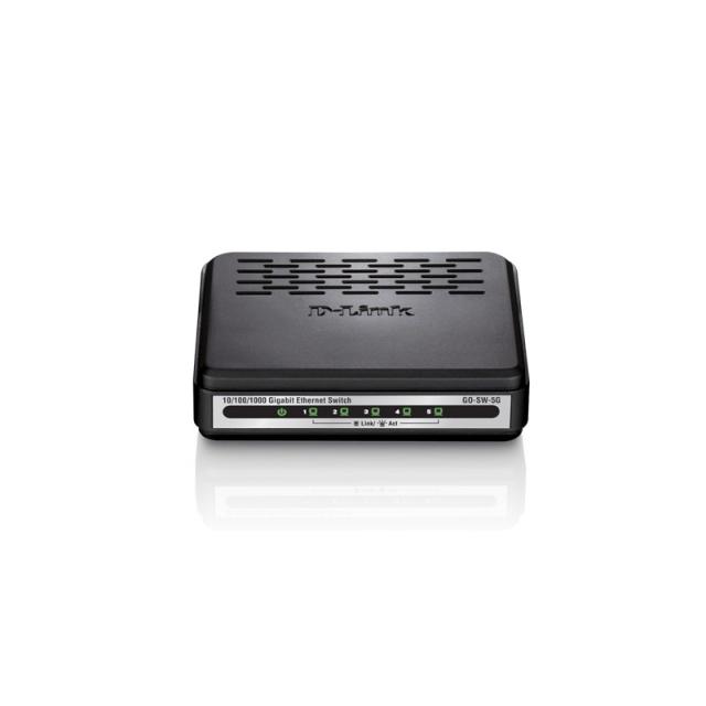 D-Link - GO-SW-5G switch No administrado Negro