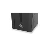 Conceptronic - ZEUS02E sistema de alimentación ininterrumpida (UPS) Línea interactiva 0,85 kVA 480 W 4 salidas AC