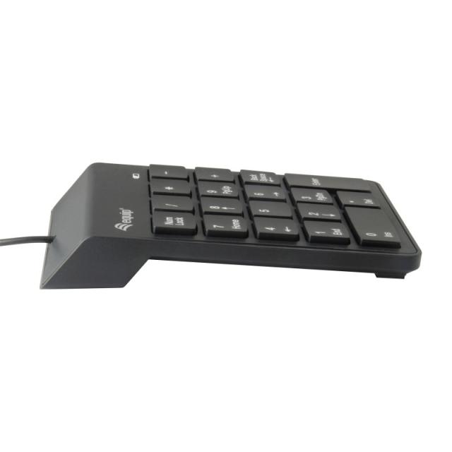 Equip - 245205 teclado numérico Universal USB Negro