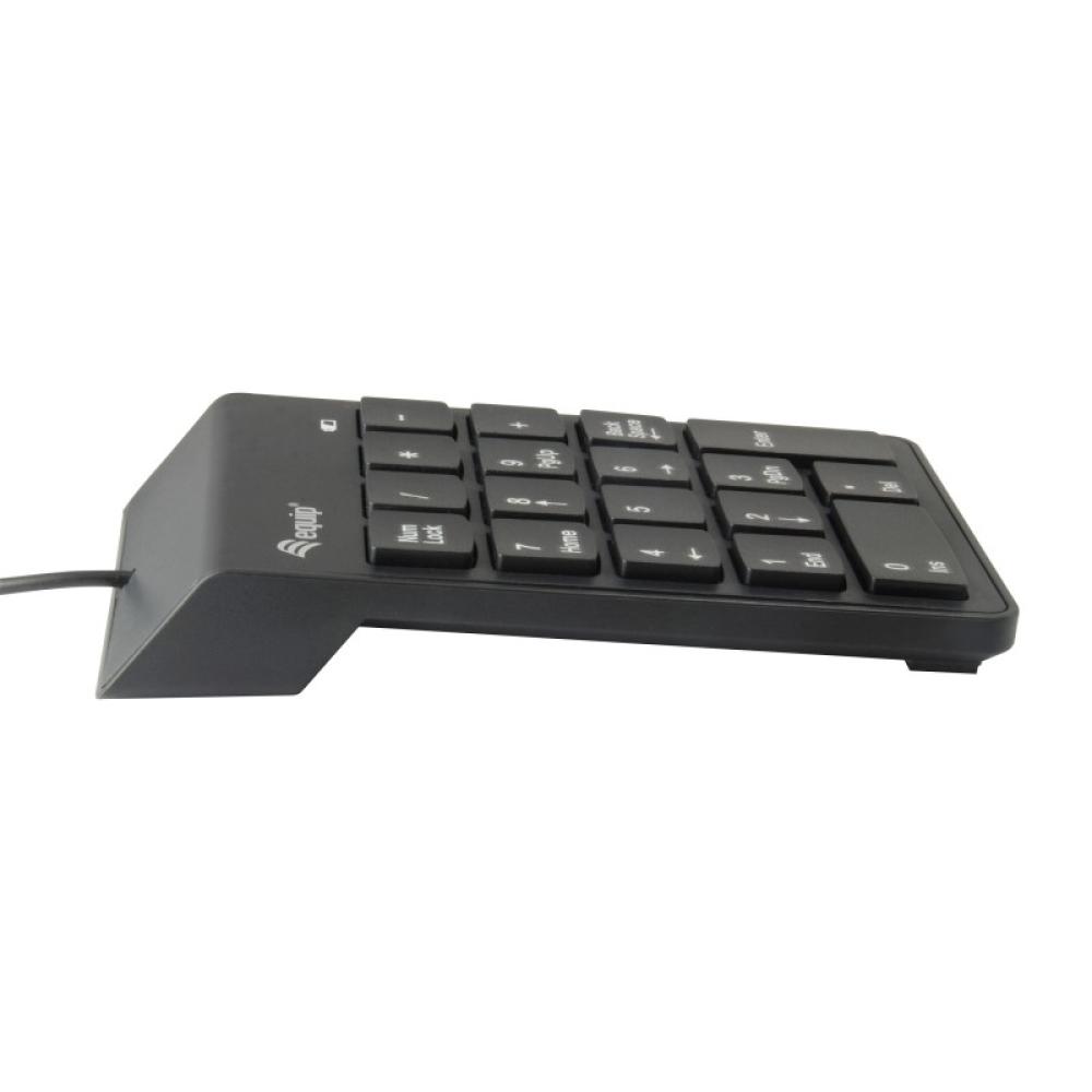 Equip - 245205 teclado numérico Universal USB Negro