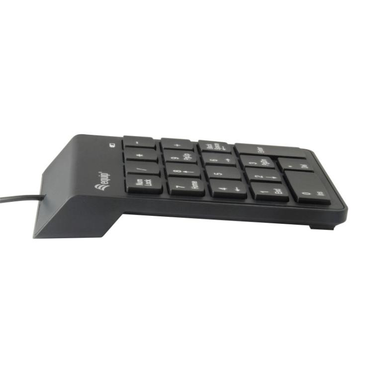 Equip - 245205 teclado numérico Universal USB Negro