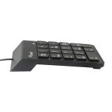 Equip - 245205 teclado numérico Universal USB Negro