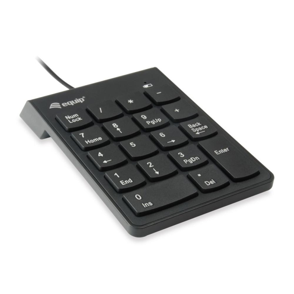 Equip - 245205 teclado numérico Universal USB Negro