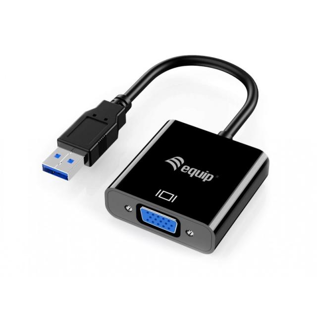 Equip - Adaptador de USB 3.0 a VGA (HD15)