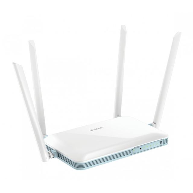 D-Link - EAGLE PRO AI router inalámbrico Ethernet rápido Banda única (2,4 GHz) 4G Blanco