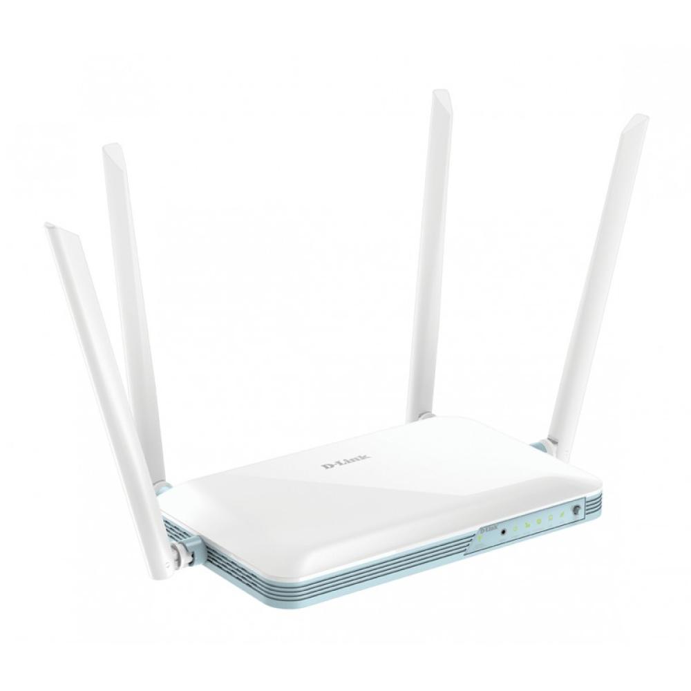 D-Link - EAGLE PRO AI router inalámbrico Ethernet rápido Banda única (2,4 GHz) 4G Blanco