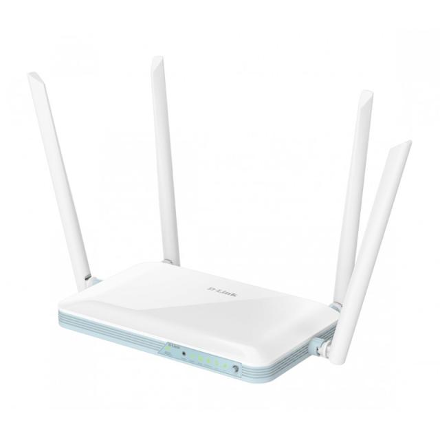 D-Link - EAGLE PRO AI router inalámbrico Ethernet rápido Banda única (2,4 GHz) 4G Blanco