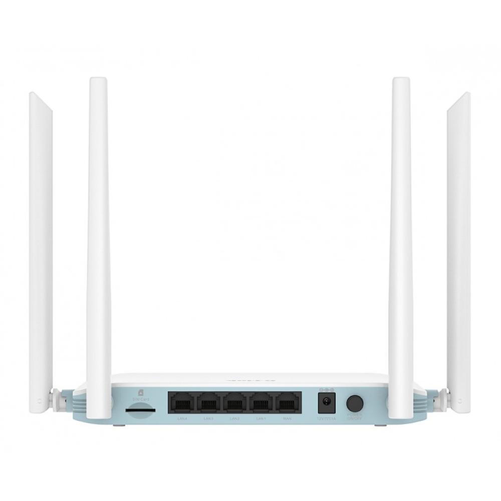D-Link - EAGLE PRO AI router inalámbrico Ethernet rápido Banda única (2,4 GHz) 4G Blanco