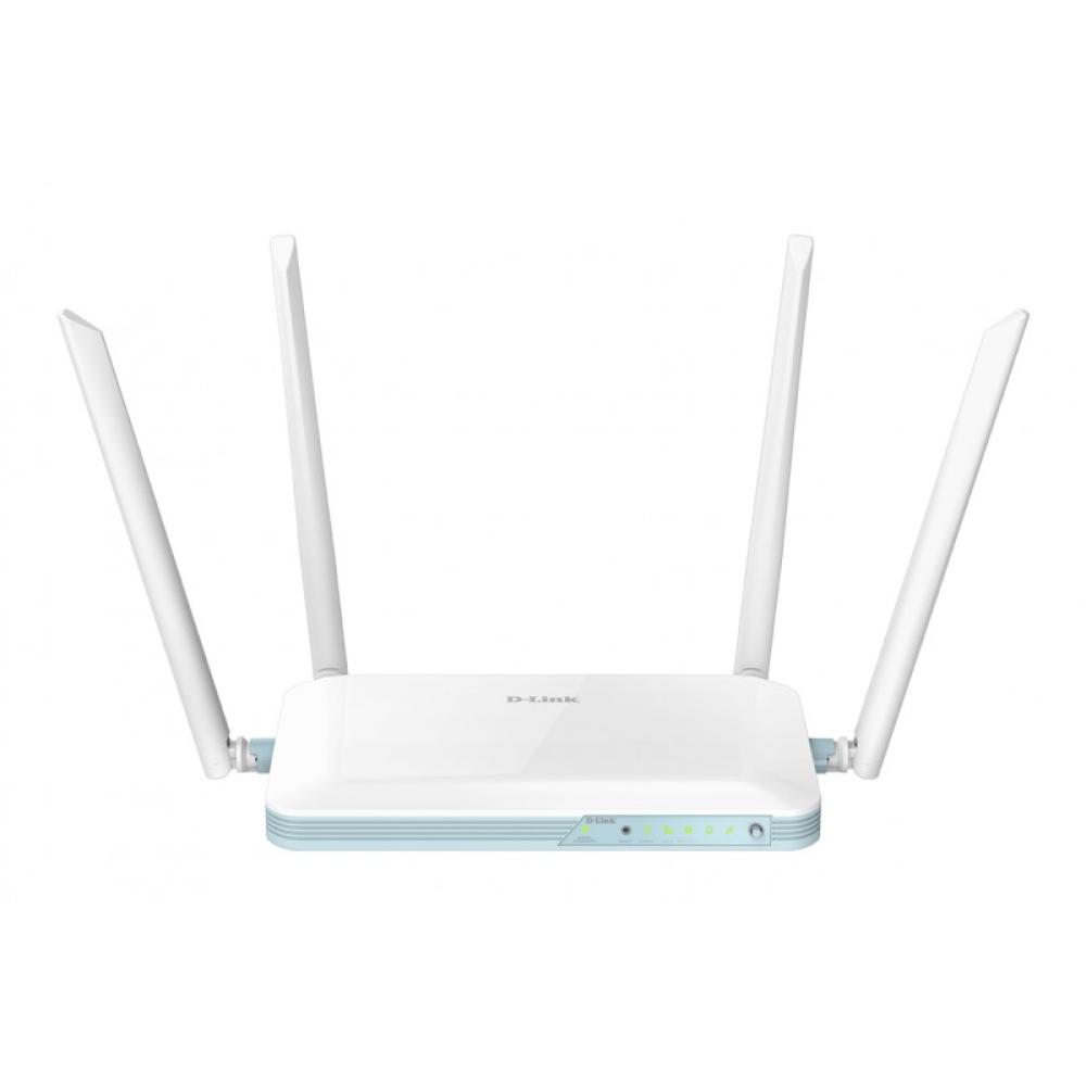 D-Link - EAGLE PRO AI router inalámbrico Ethernet rápido Banda única (2,4 GHz) 4G Blanco