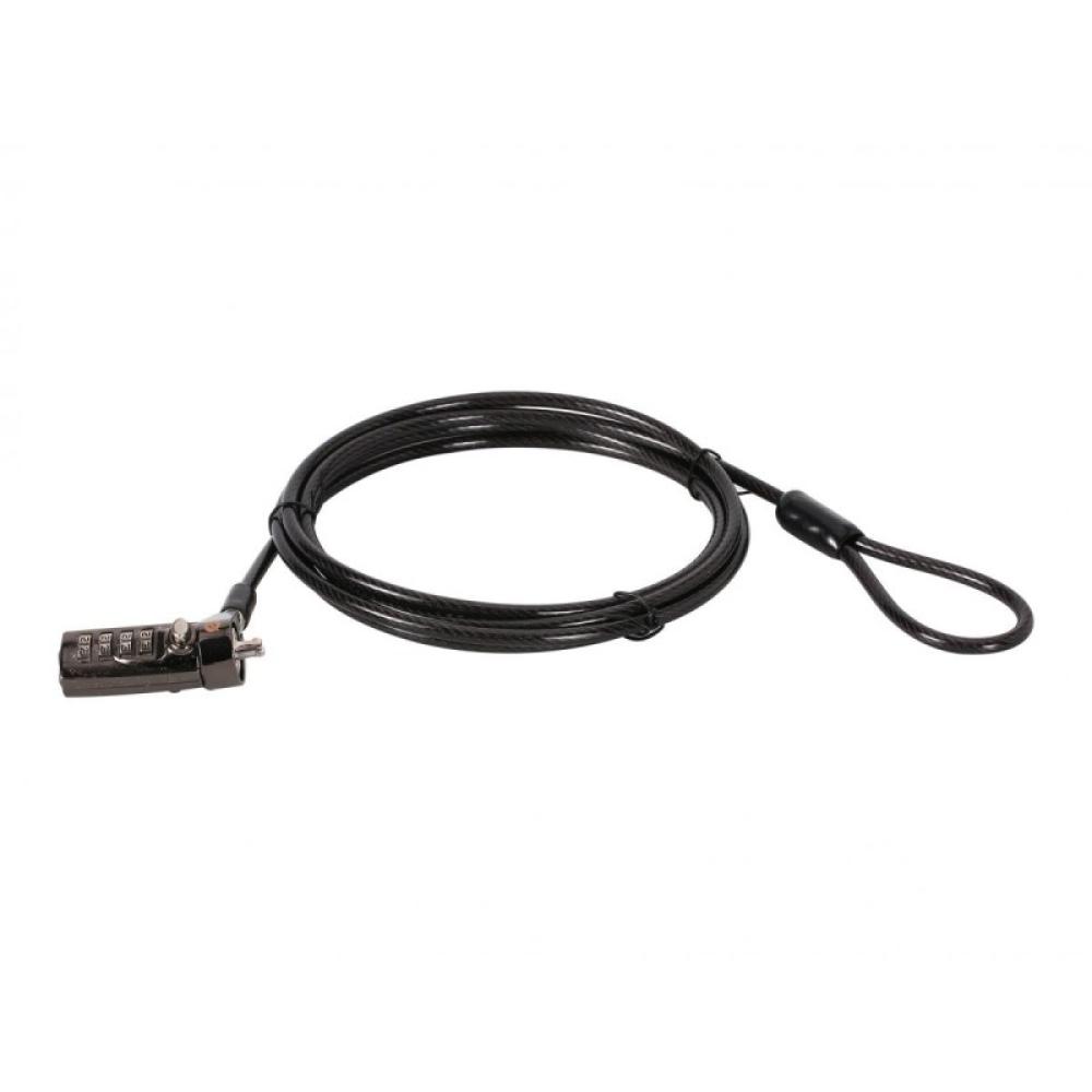 Conceptronic - CUSTODIO01BN cable antirrobo Negro 1,8 m