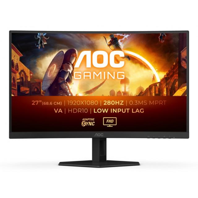 AOC - G4 C27G4ZXE pantalla para PC 68,6 cm (27") 1920 x 1080 Pixeles Full HD LED Negro, Gris