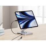 Conceptronic - DONN26G mueble y soporte para dispositivo multimedia Plata Tableta Carro para administración de tabletas