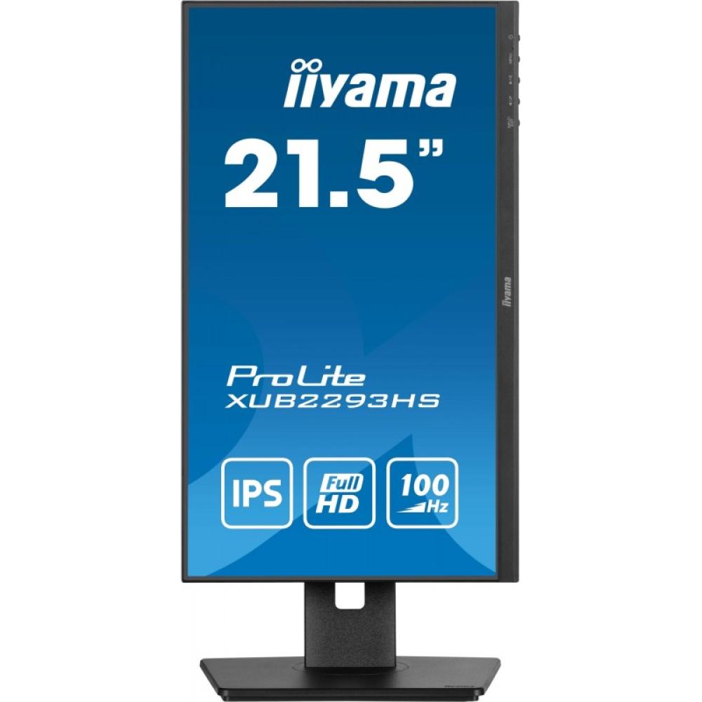 iiyama - ProLite XUB2293HS-B6 pantalla para PC 54,6 cm (21.5") 1920 x 1080 Pixeles Full HD LED Negro